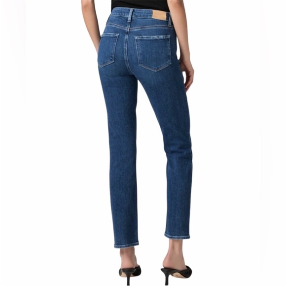 PAIGE Mid-Rise Cindy Straight Leg Ankle Jeans, 25 - Picture 6 of 11